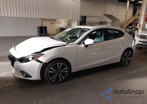 2014 Mazda Mazda3 S Grand Touring z USA, uszkodzony, nr VIN JM1BM1M31E1212706